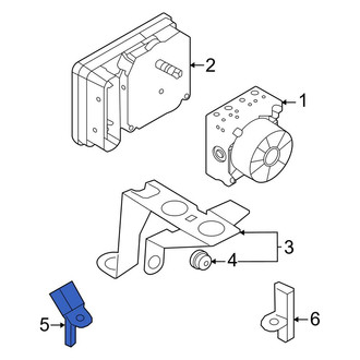 Ford OE - Front ABS Wheel Speed Sensor