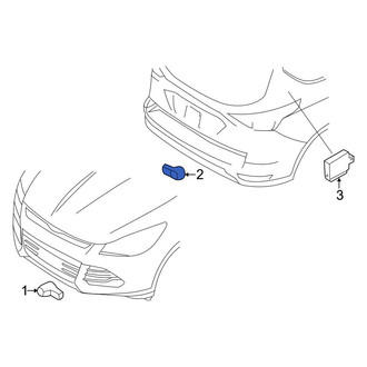 Ford OE - Front Outer Parking Aid Sensor