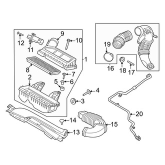 Ford OE - Engine / Transaxle - Air Intake (1.5L)