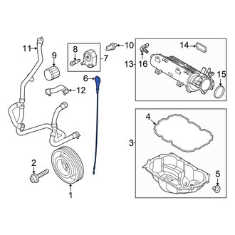 Ford OE - Engine Oil Dipstick