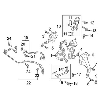 Ford OE - Engine / Transaxle - Turbocharger & Components (1.5L)