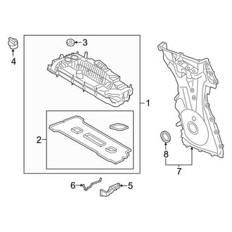 Ford OE - Engine / Transaxle - Valve & Timing Covers (2.0L)