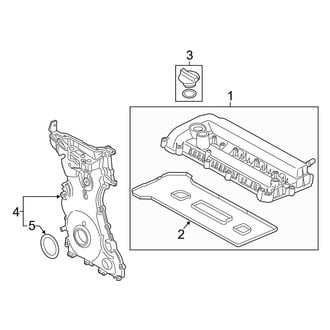 Ford OE - Engine / Transaxle - Valve & Timing Covers