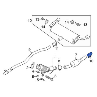 Ford OE - Catalytic Converter Clamp