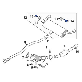 Ford OE - Exhaust System Hanger Bracket