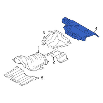 Ford OE - Rear Floor Pan Heat Shield