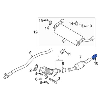 Ford OE - Exhaust Clamp