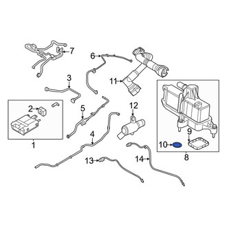 Ford OE - Vapor Canister Purge Valve Assembly O-Ring