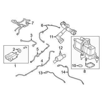 Ford OE - Emission System - Emission Components (1.5L)