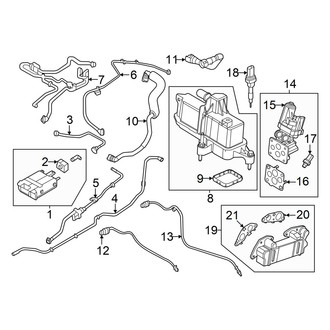 Ford OE - Emission System - Emission Components (1.5L)
