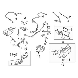 Ford OE - Emission System - Emission Components (SE Sport Hybrid / Titanium Hybrid)