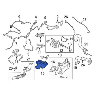 Ford OE - Exhaust Gas Recirculation (EGR) Valve