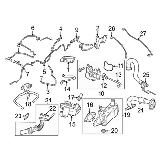 Ford OE - Emission System - Emission Components (SE Plug-In Hybrid / SEL Plug-In Hybrid / Titanium Plug-In Hybrid)