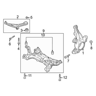Ford OE - Front Suspension - Suspension Components
