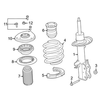 Ford OE - Front Suspension - Struts & Components