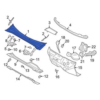Ford OE - Front Cowl Cover