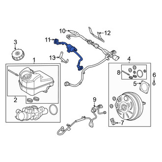 Ford OE - Brake Vacuum Hose