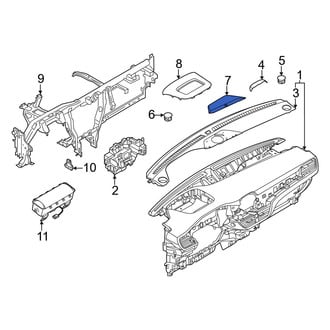 Ford OE - Center Speaker Cover