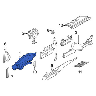 Ford OE - Instrument Cluster Bezel