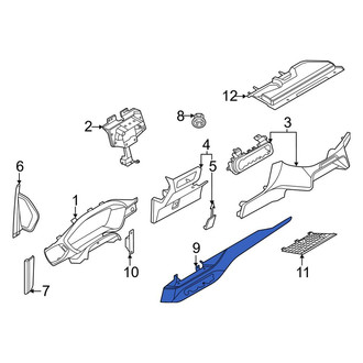 Ford OE - Right Instrument Panel Trim Panel