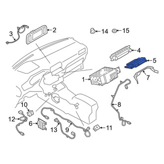 Ford OE - GPS Navigation Control Module