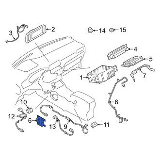 Ford OE - Infotainment Display Control Module