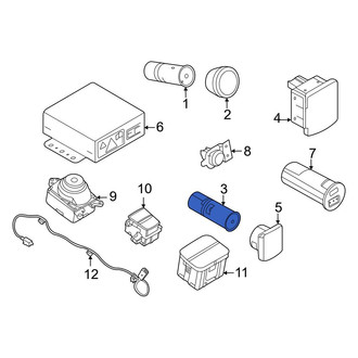 Ford OE - Rear Right 12 Volt Accessory Power Outlet