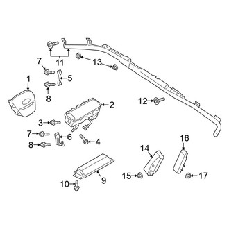 Ford OE - Restraint Systems - Air Bag Components (Air Bags)