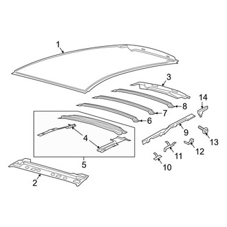 Ford OE - Roof & Components (W/O Panoramic)