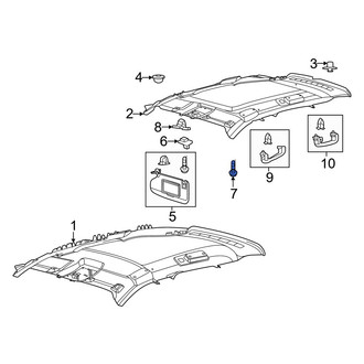 Ford OE - Sun Visor Holder Screw