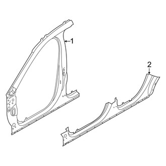 Ford OE - Pillars, Rocker & Floor - Aperture Panel