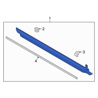 Ford OE - Right Rocker Panel Guard