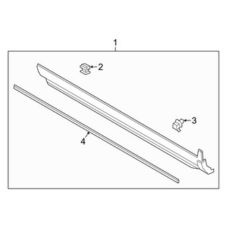 Ford OE - Pillars, Rocker & Floor - Exterior Trim