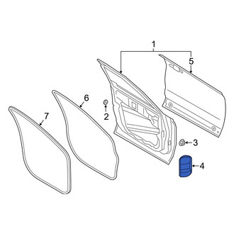 Ford OE - Door Shell Seal