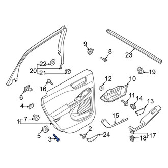 Ford OE - Door Interior Trim Panel Screw