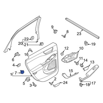 Ford OE - Front Door Interior Trim Panel Retainer