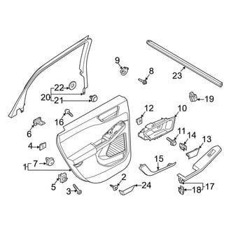 Ford OE - Rear Door - Interior Trim