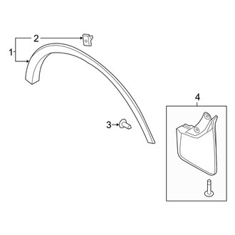 Ford OE - Quarter Panel - Exterior Trim