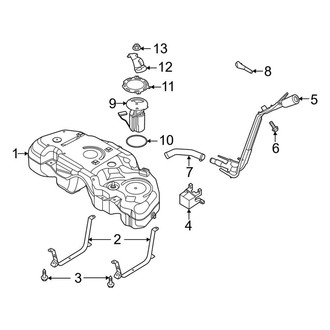 Ford OE - Fuel System Components (2.5L)