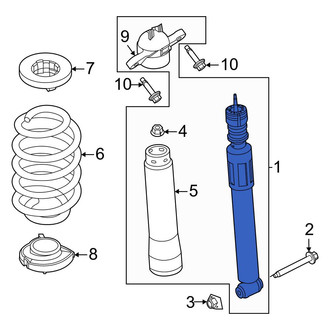 Ford OE - Rear Suspension Shock Absorber