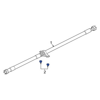 Ford OE - Drive Shaft Nut