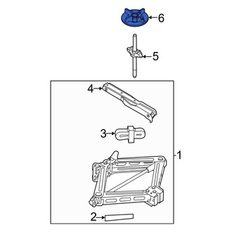 Ford OE - Spare Tire Nut