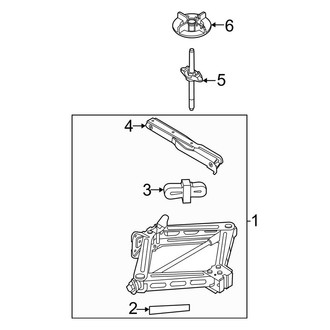 Ford OE - Rear Body & Floor - Jack & Components (1.5L / 2.0L)