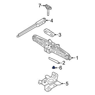 Ford OE - Floor Jack Nut