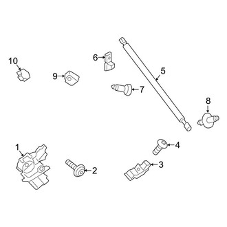 Ford OE - Lift Gate - Lock & Hardware (W/O Power Liftgate)