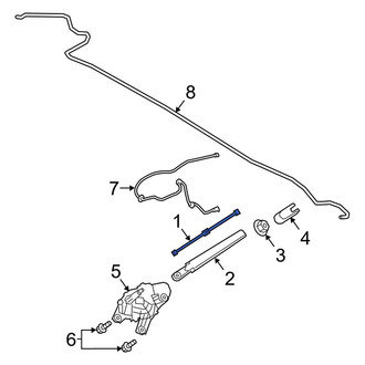 Ford OE - Rear Wiper Blade