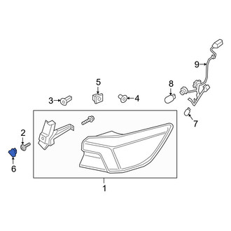 Ford OE - Tail Light Assembly Cap