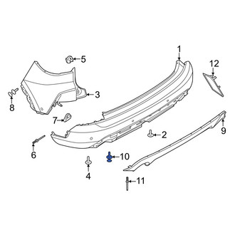 Ford OE - Valance Panel Clip