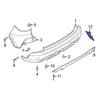 Ford OE - Rear Right Reflector Panel
