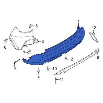 Ford OE - Rear Bumper Cover